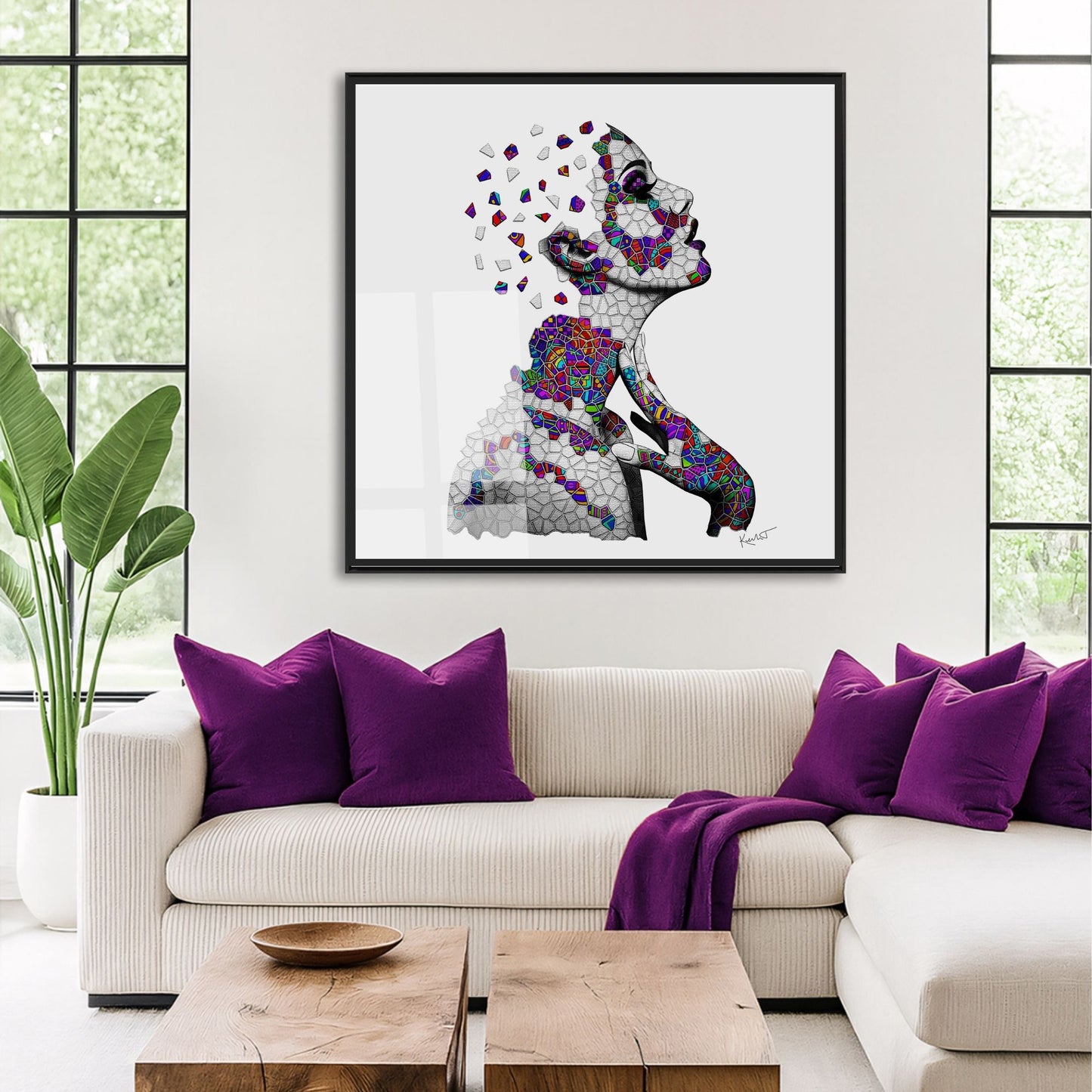 Reality's Facets | Print On Fine Art Paper
