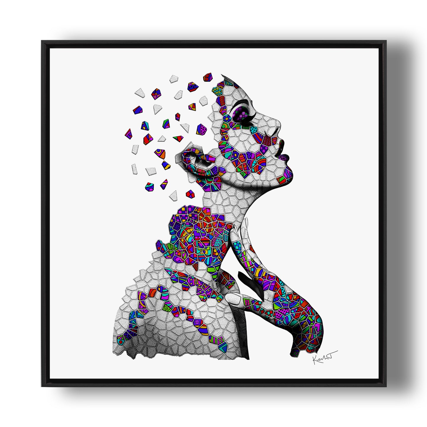 Reality's Facets | Print On Fine Art Paper
