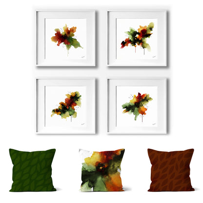 Art-Inspired Cushion | A Year Unfolds | Autumn