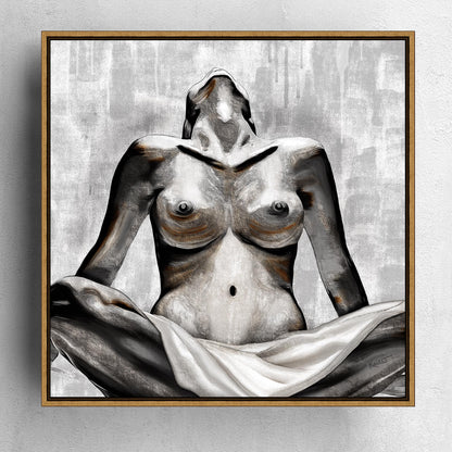 Contemporary Female Figure Painting | Unapologetic Strength