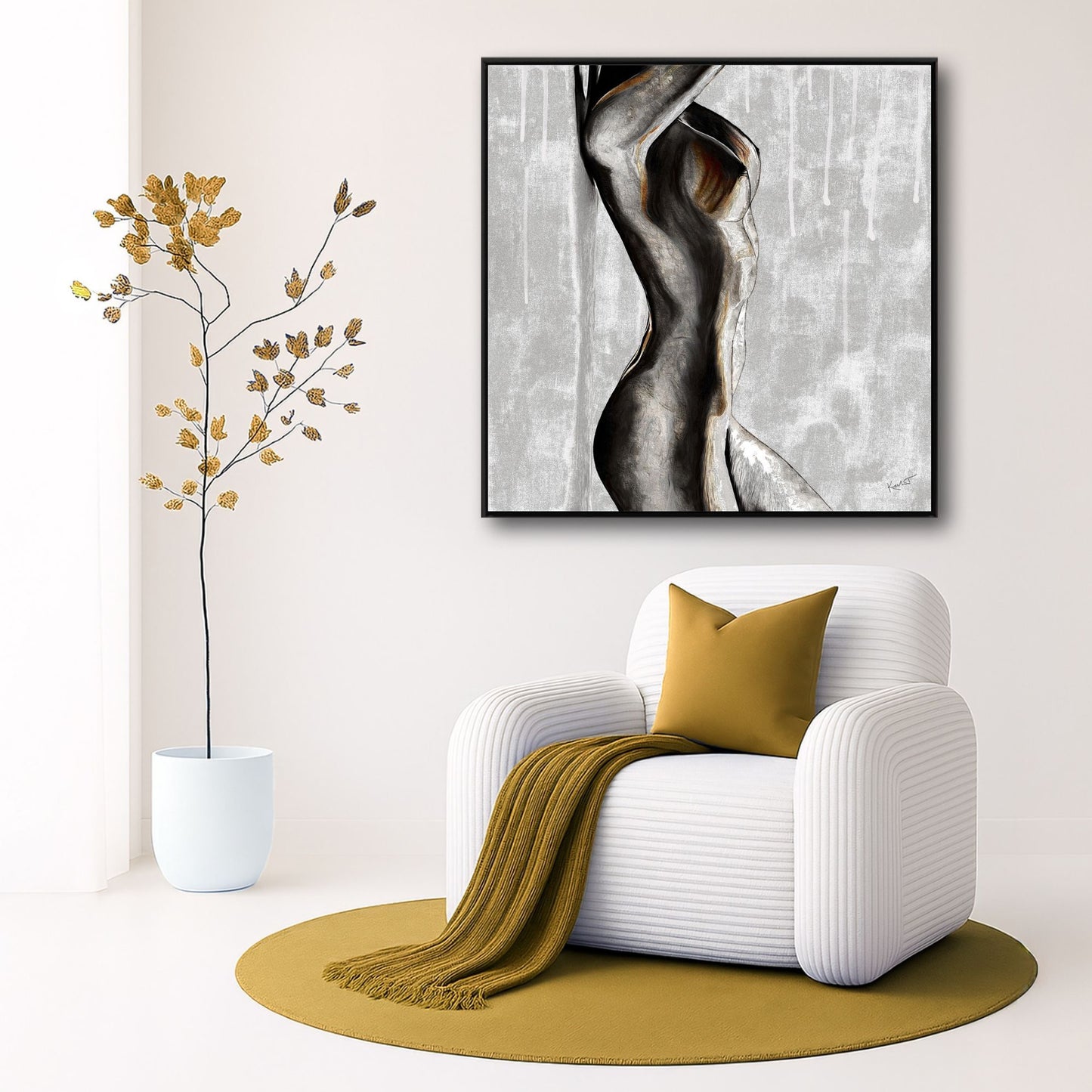 Body as Sanctuary | Print On Fine Art Canvas