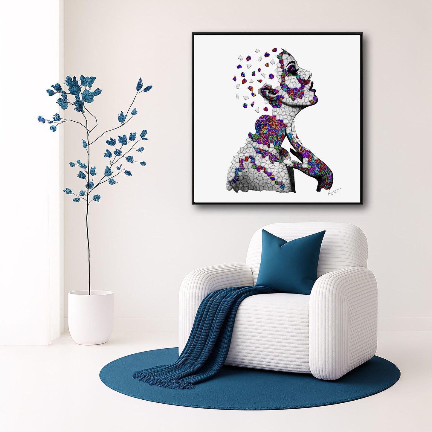 Reality's Facets | Print On Fine Art Paper