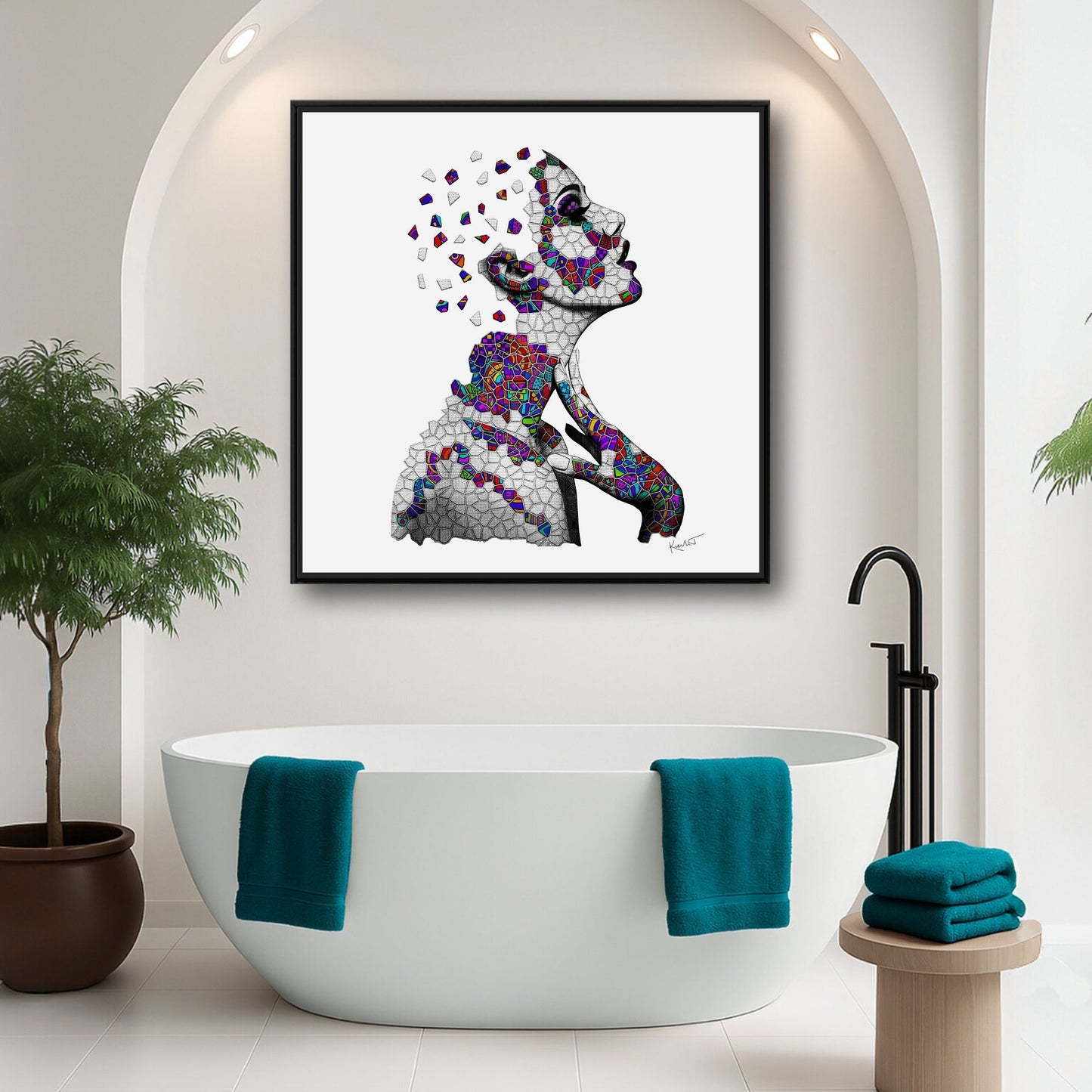 Reality's Facets | Print On Fine Art Paper