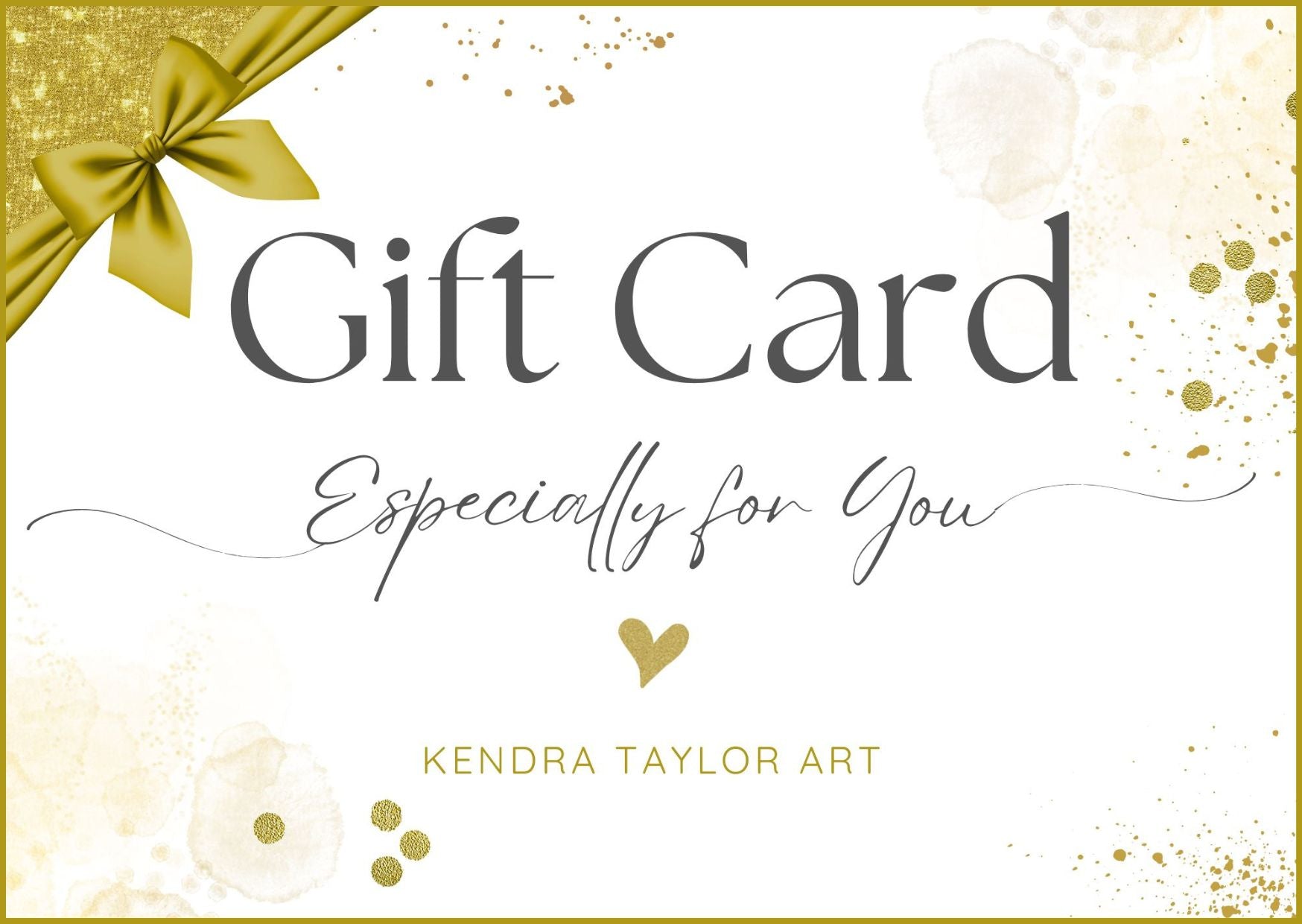 Kendra Taylor Art Gift Card