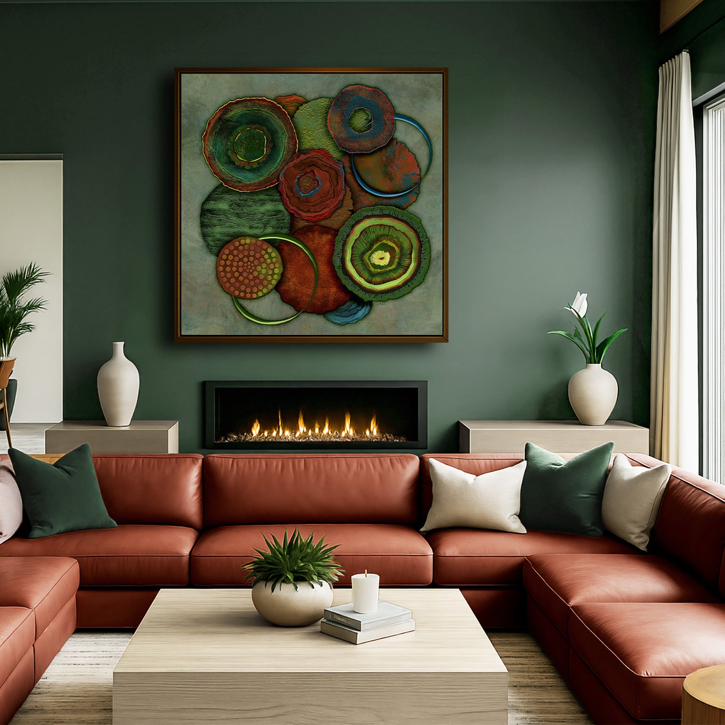 Roots of Ember | Print On Fine Art Canvas