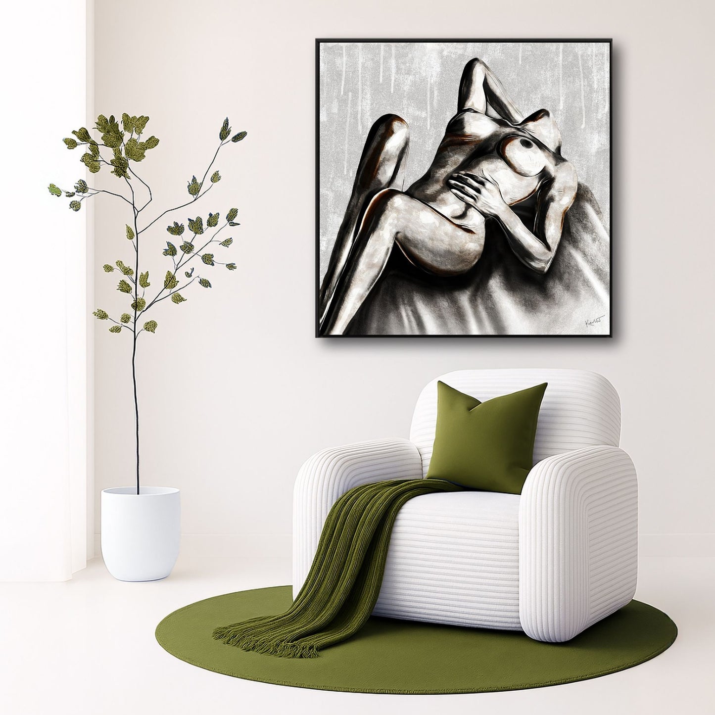 Radiant Independence | Print On Fine Art Canvas