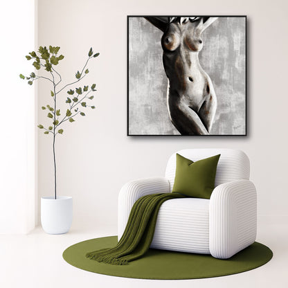 Courage in the Flesh | Print On Fine Art Canvas